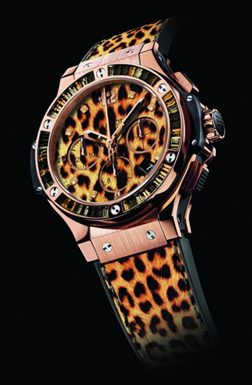 replica hublot big bang leopard watch